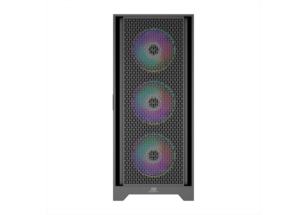 PowerBoost PB-P1600B Siyah Tempered Glass USB 3.0 E-ATX Mid Tower Kasa