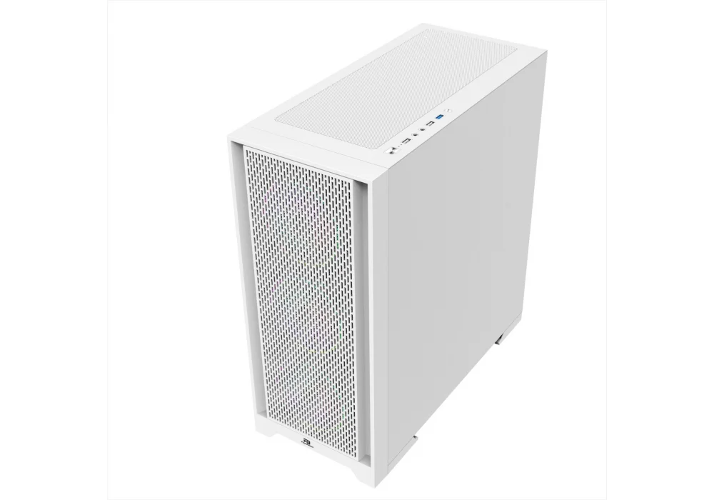 PowerBoost PB-P1601BW Beyaz Tempered Glass USB 3.0 E-ATX Mid Tower Kasa