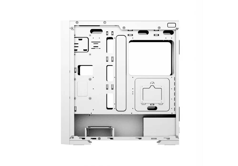 PowerBoost PB-P1601BW Beyaz Tempered Glass USB 3.0 E-ATX Mid Tower Kasa