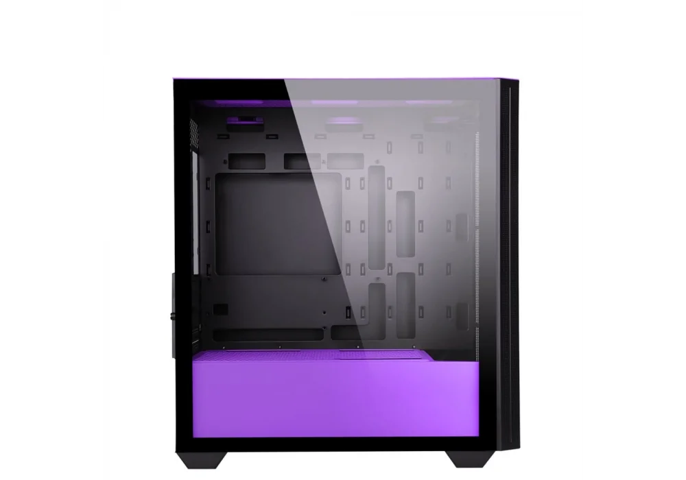 PowerBoost PB-P2252BP Siyah Tempered Glass ARGB USB 3.0 mATX Mid Tower Kasa