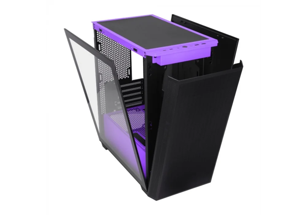 PowerBoost PB-P2252BP Siyah Tempered Glass ARGB USB 3.0 mATX Mid Tower Kasa