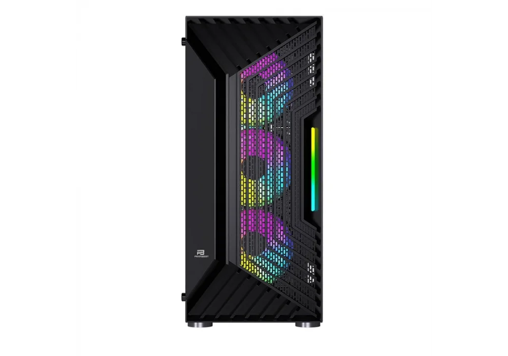 PowerBoost PB-P301B 650W 80+ Siyah Tempered Glass USB 3.0 E-ATX Mid Tower Kasa