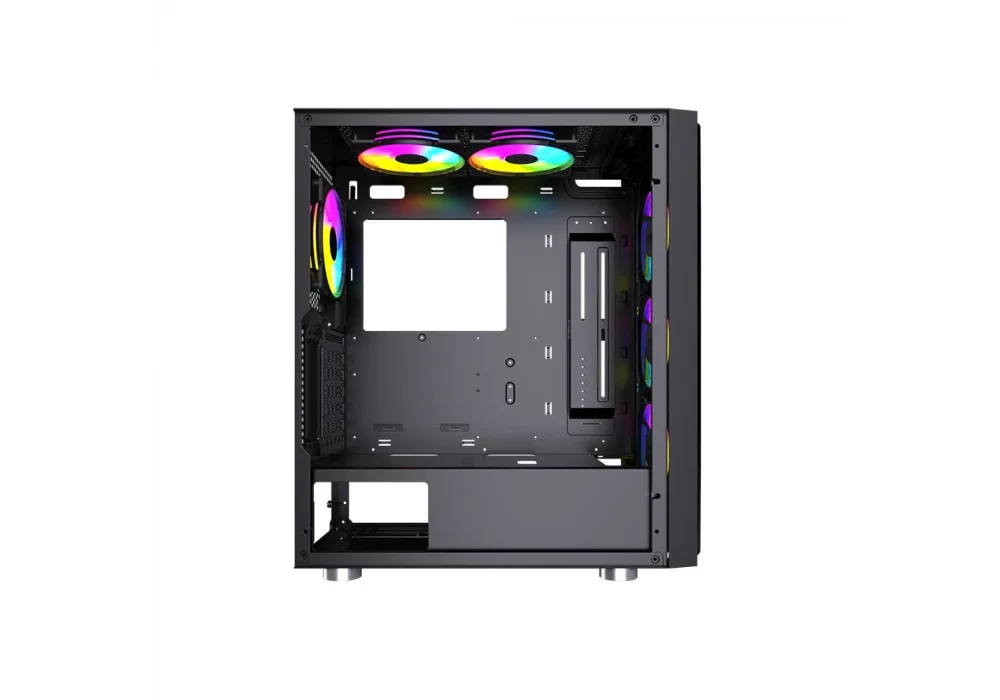 PowerBoost PB-P301B 650W 80+ Siyah Tempered Glass USB 3.0 E-ATX Mid Tower Kasa