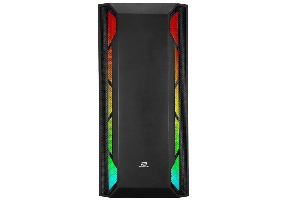 PowerBoost PB-P3701B 650W 80+ Siyah ARGB Mesh Tempered Glass USB 3.0 ATX Mid Tower Kasa