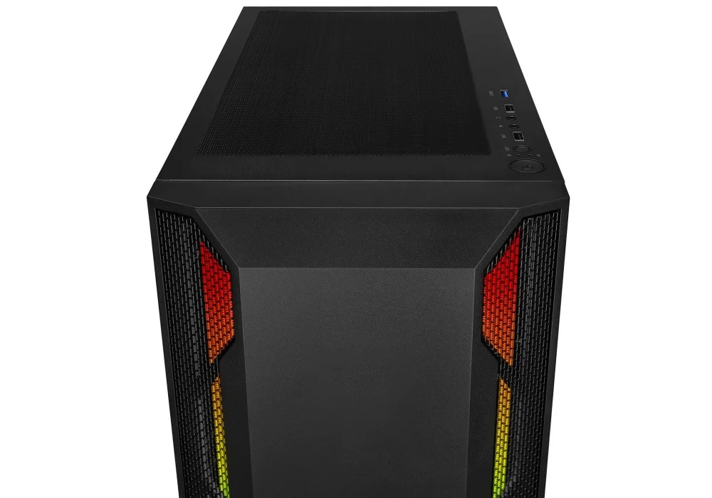PowerBoost PB-P3701B 650W 80+ Siyah ARGB Mesh Tempered Glass USB 3.0 ATX Mid Tower Kasa