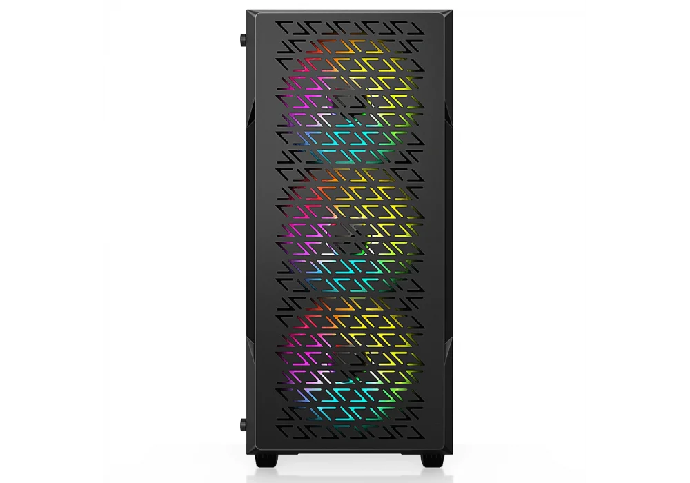 PowerBoost PB-P801AB 650W 80+ Siyah RGB Tempered Glass USB 3.0 ATX Mid Tower Kasa