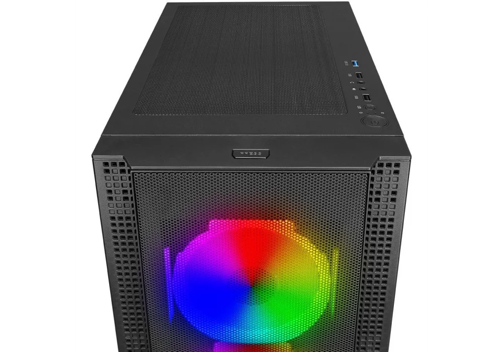 PowerBoost VK-G3506S Siyah ARGB Tempered Glass USB 3.0 ATX Mid Tower Kasa
