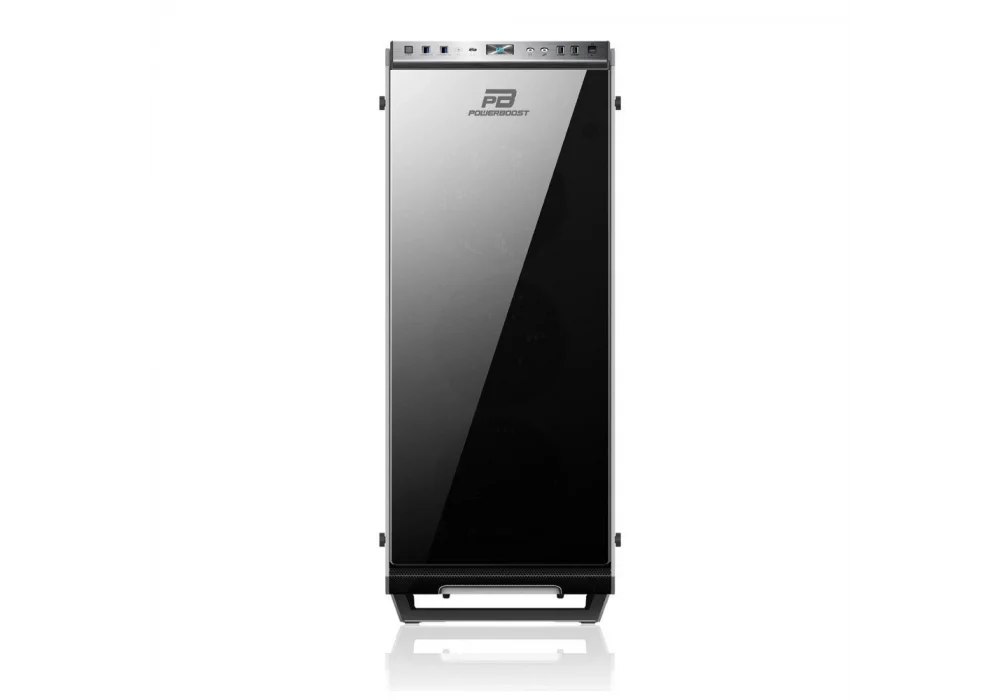 PowerBoost VK-G3903S Siyah RGB Tempered Glass USB 3.0 ATX Mid Tower Kasa