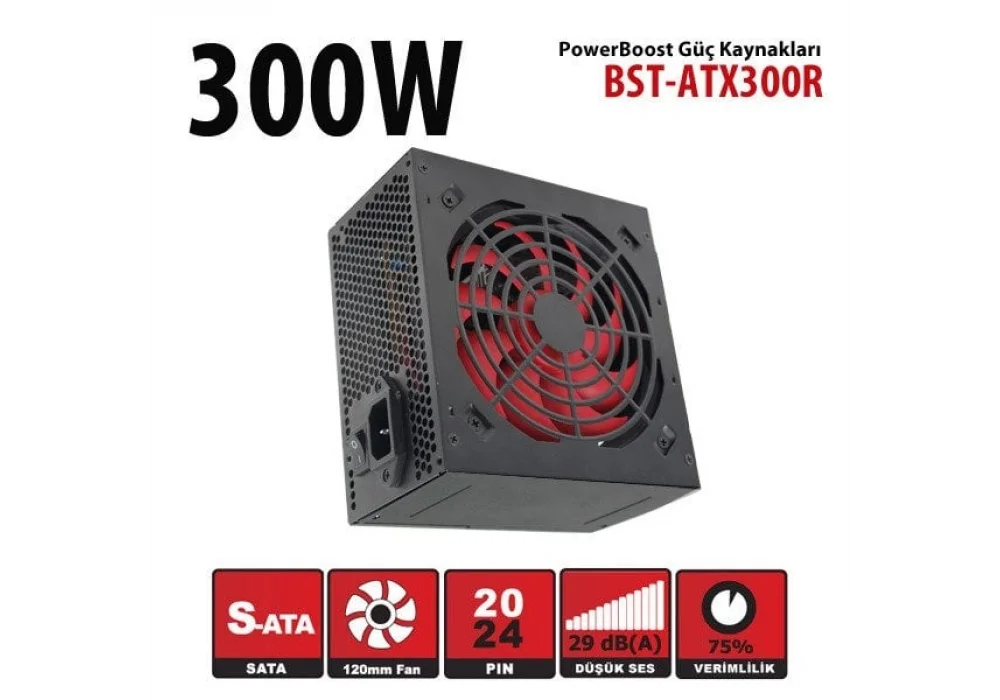 PowerBoost 300W BST-ATX300R Güç Kaynağı