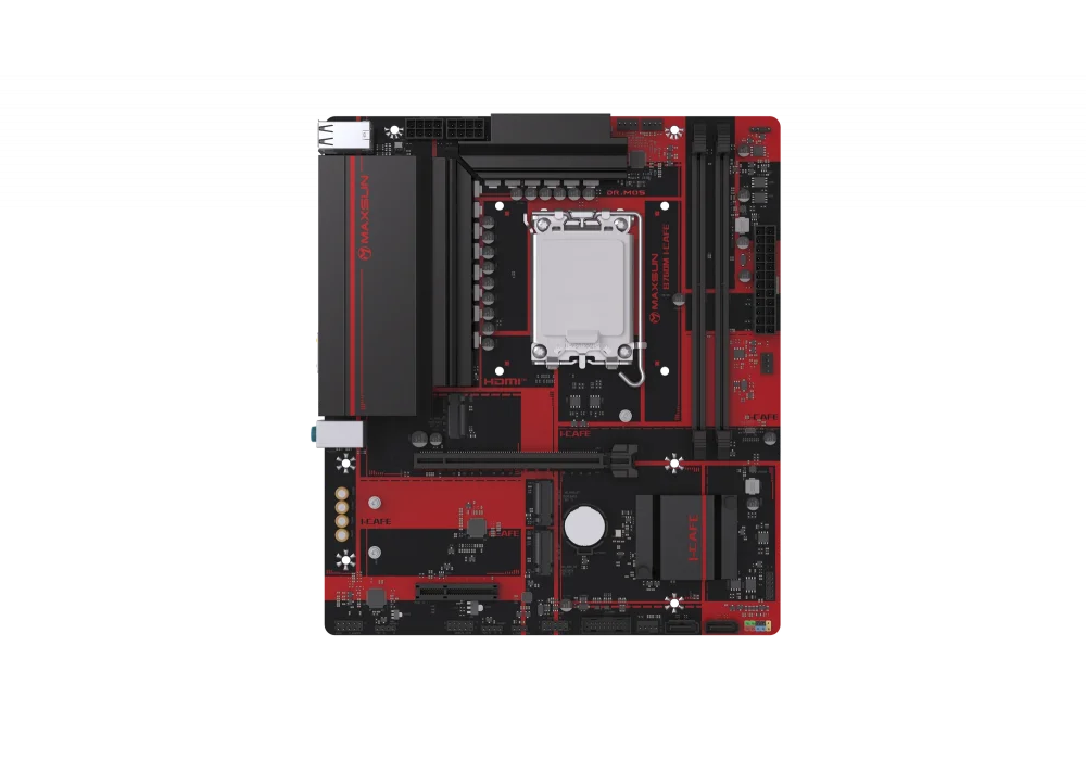 Maxsun B760M I-CAFE 6400MHz(OC) M.2 1700p mATX DDR5 Anakart