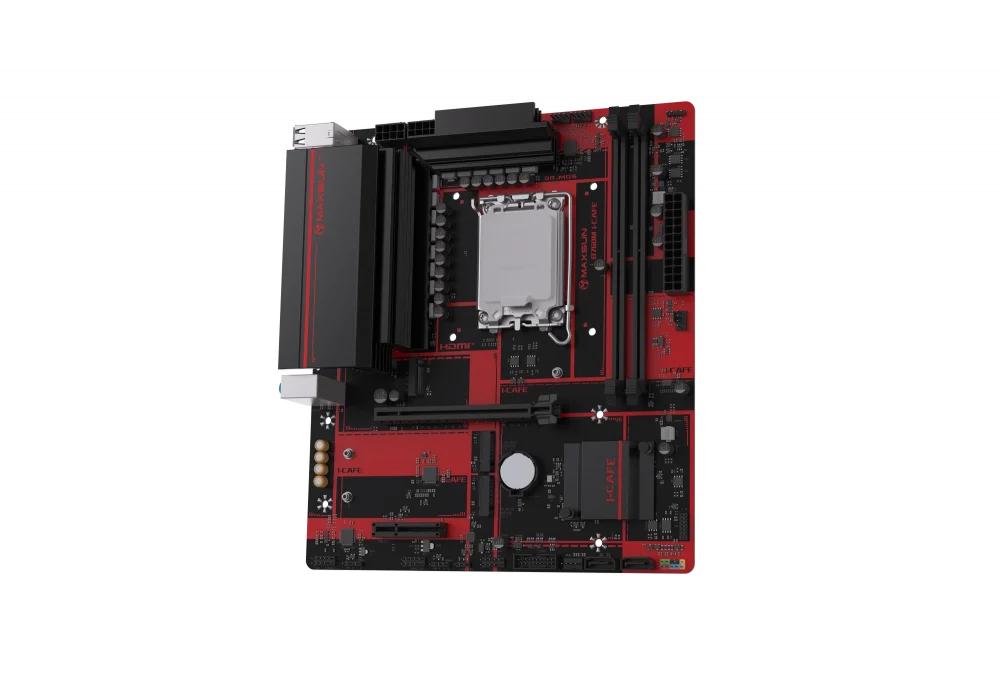 Maxsun B760M I-CAFE 6400MHz(OC) M.2 1700p mATX DDR5 Anakart