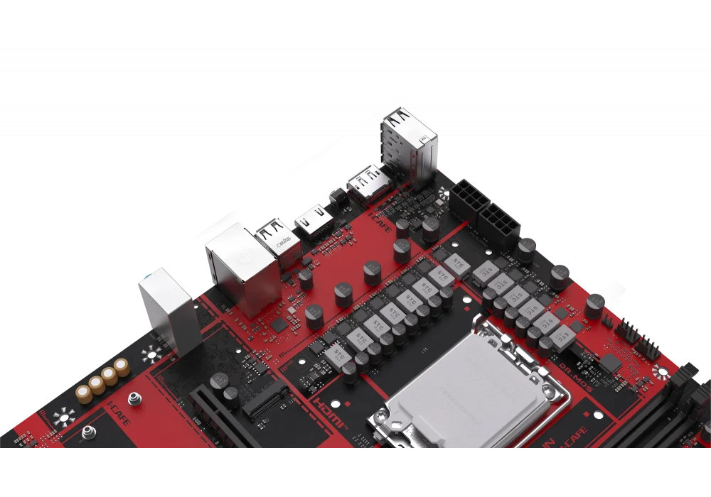 Maxsun B760M I-CAFE 6400MHz(OC) M.2 1700p mATX DDR5 Anakart