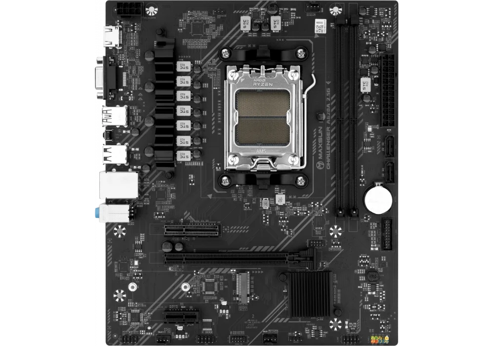 Maxsun Challenger A620A 2.5G 6400MHz(OC) M.2 AM5 mATX Anakart