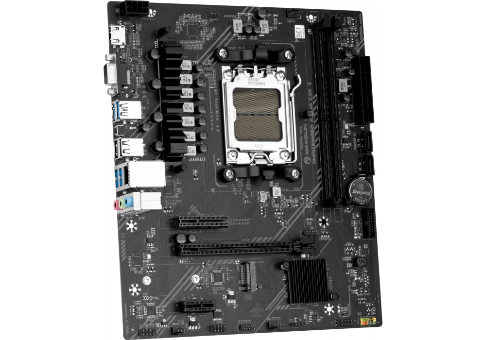 Maxsun Challenger A620A 2.5G 6400MHz(OC) M.2 AM5 mATX Anakart