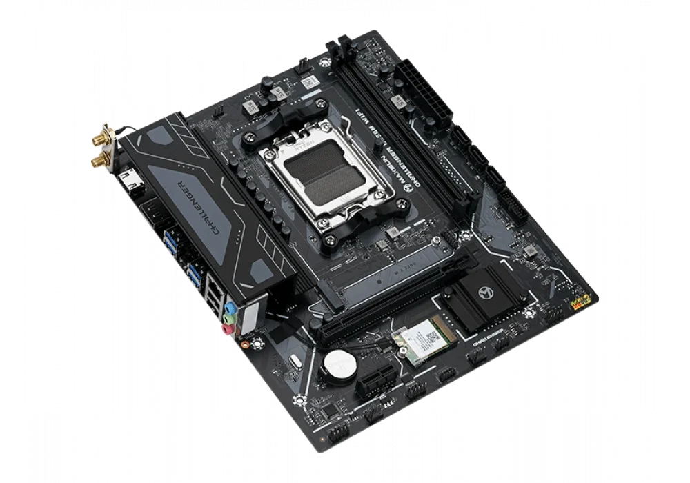 Maxsun Challenger B650M WIFI V2 6000MHz(OC) M.2 AM5 mATX Anakart