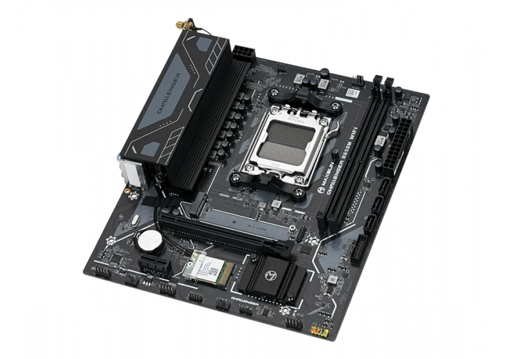 Maxsun Challenger B650M WIFI V2 6000MHz(OC) M.2 AM5 mATX Anakart