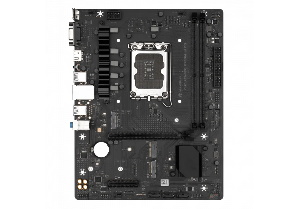 Maxsun Challenger B760M-N 6000MHz(OC) M.2 1700p mATX DDR5 Anakart