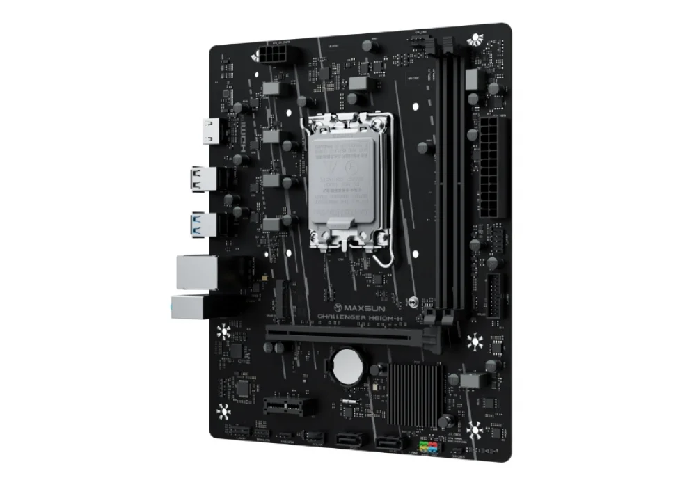 Maxsun Challenger H610M-H 3200MHz(OC) M.2 1700p mATX Anakart