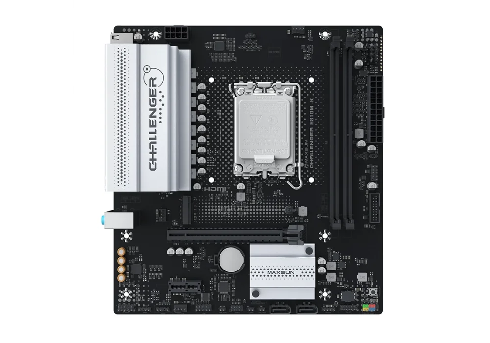 Maxsun Challenger H810M-K 6400MHz(OC) M.2 1851p mATX Anakart