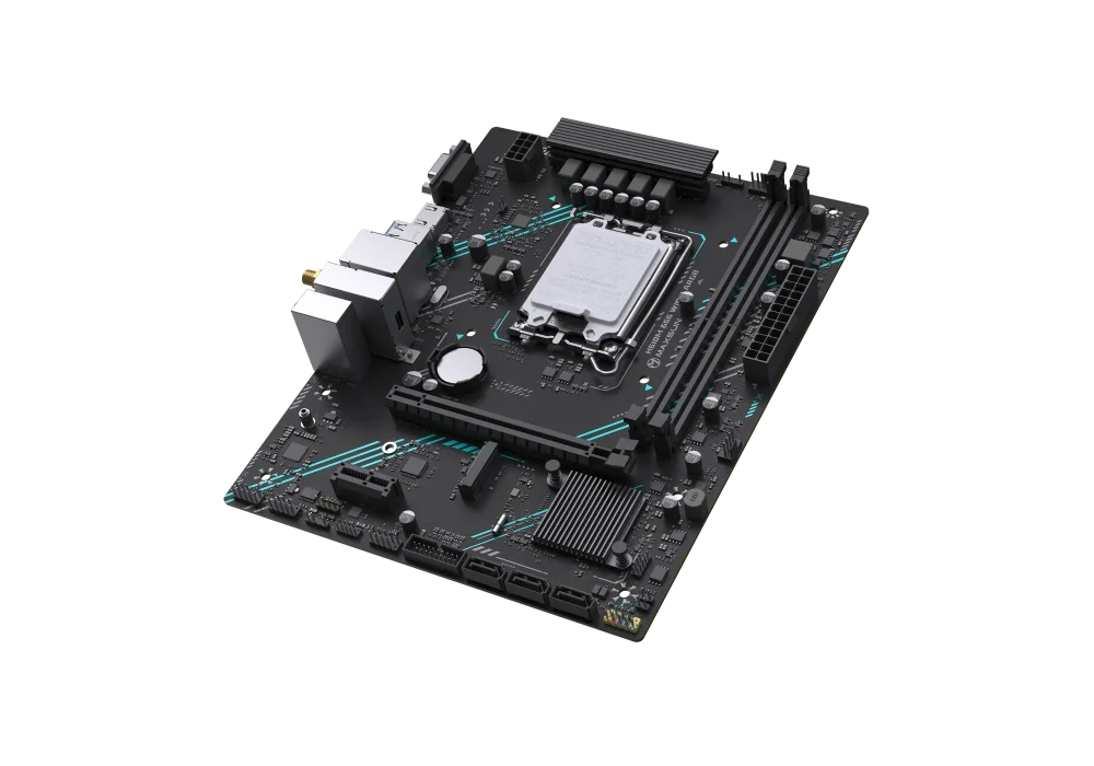 Maxsun H610M 666 WIFI ARGB 3200Mhz(OC) M.2 1700p mATX Anakart