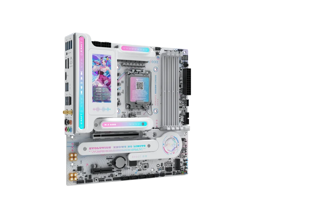 Maxsun ICraft B860M Cross PRO WIFI 8000MHz(OC) M.2 1851p mATX Anakart