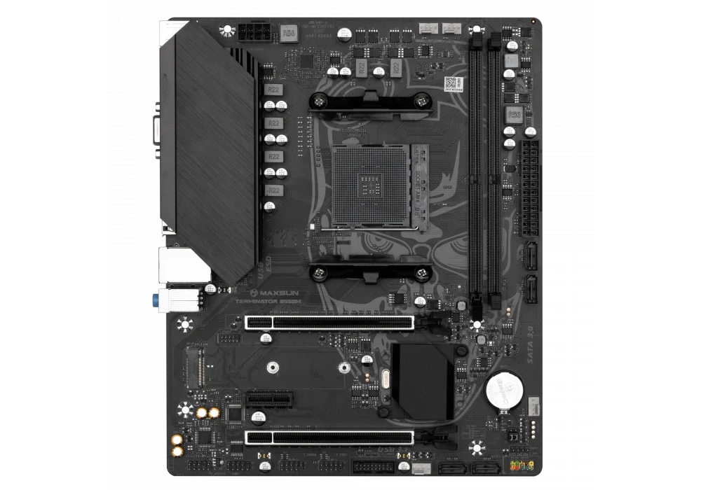 Maxsun Terminator B550M 3800MHz(OC) M.2 AM4 mATX Anakart