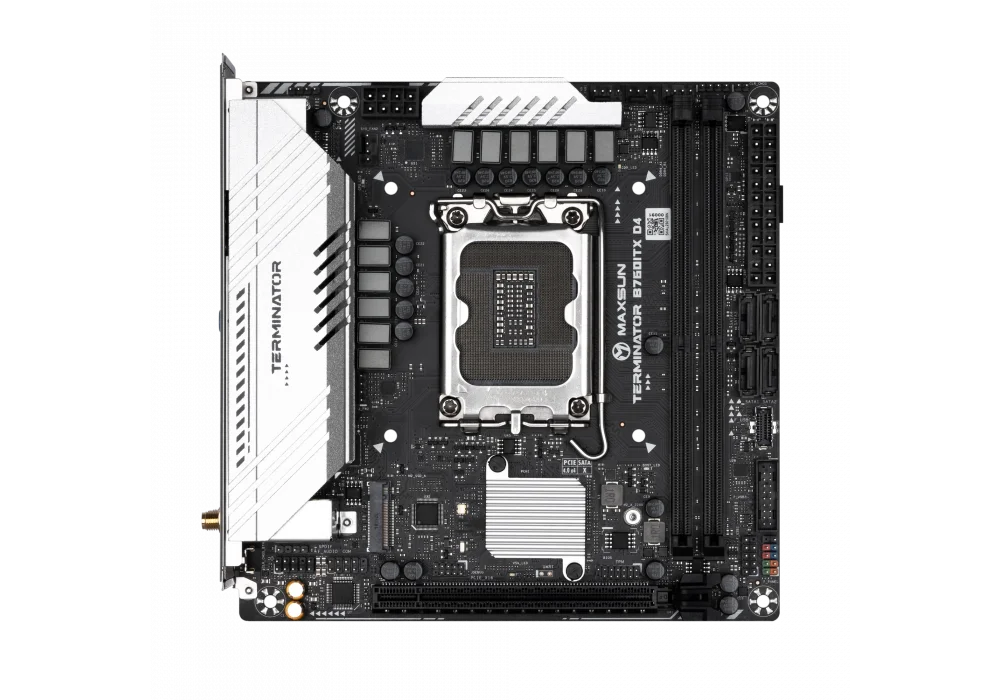 Maxsun Terminator B760ITX D4 WIFI V3 5333MHz(OC) M.2 1700p DDR4 ITX Anakart