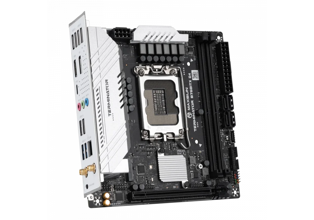 Maxsun Terminator B760ITX D4 WIFI V3 5333MHz(OC) M.2 1700p DDR4 ITX Anakart