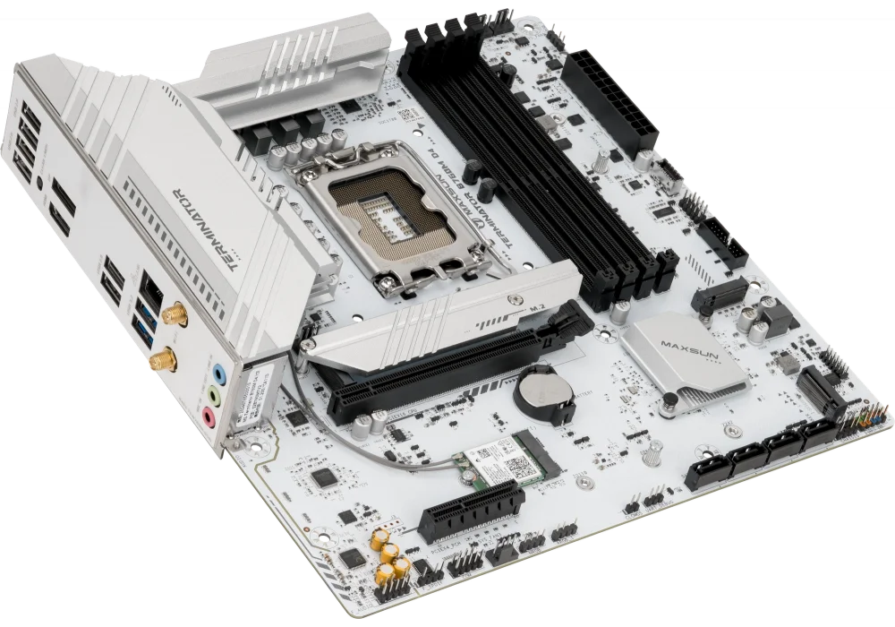 Maxsun Terminator B760M D4 ICE 4400MHz(OC) M.2 1700p mATX Anakart
