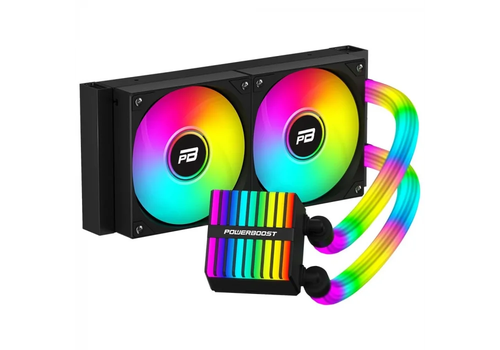 PowerBoost LEGEND 240B Siyah ARGB 240 mm Intel(1700p/1851p)-AMD Uyumlu Sıvı Soğutucu