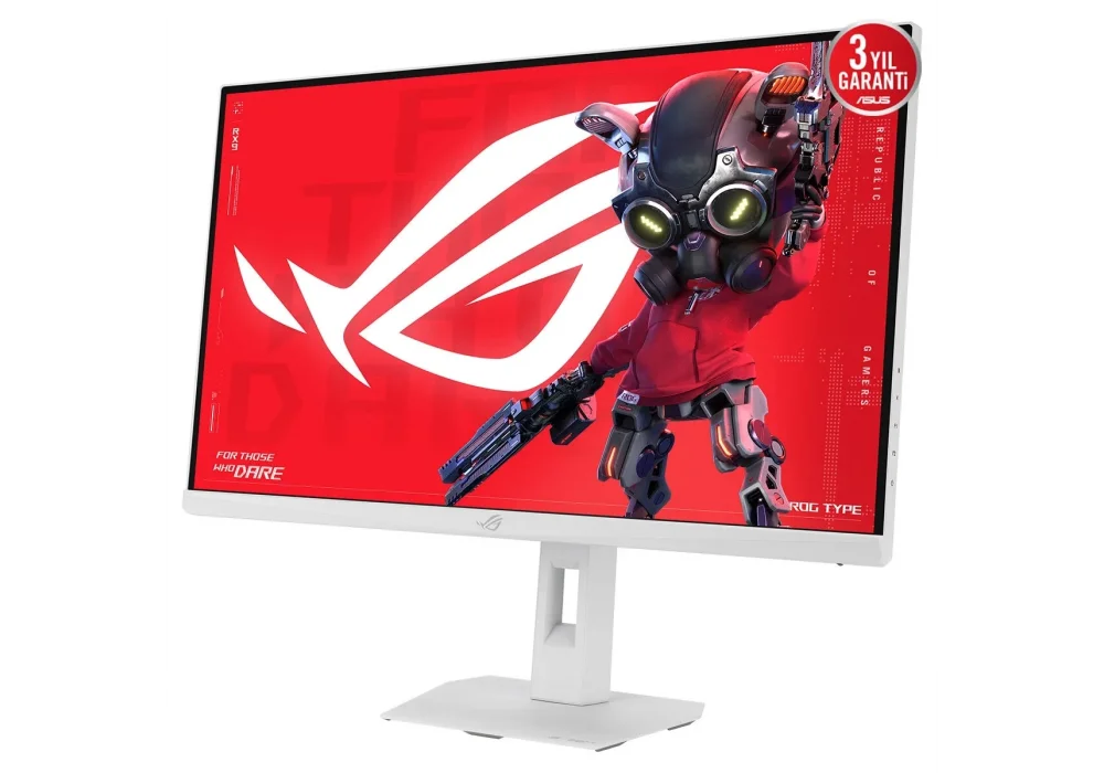 ASUS 27 ROG Strix XG27ACSR-W 1ms 220Hz HDMI,DisplayPort,USB-C Adaptive-Sync Fast IPS Pivot 2K Beyaz Gaming Monitör
