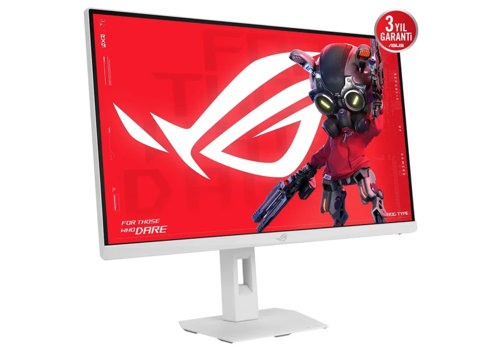 ASUS 27 ROG Strix XG27ACSR-W 1ms 220Hz HDMI,DisplayPort,USB-C Adaptive-Sync Fast IPS Pivot 2K Beyaz Gaming Monitör