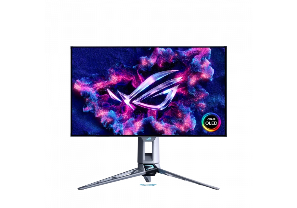 ASUS 26.5 ROG Swift PG27AQWP-W 0.02ms 540Hz HDMI,DisplayPort G-Sync Tandem WOLED Pivot 2K/720Hz HD Dual Mode Gaming Monitör