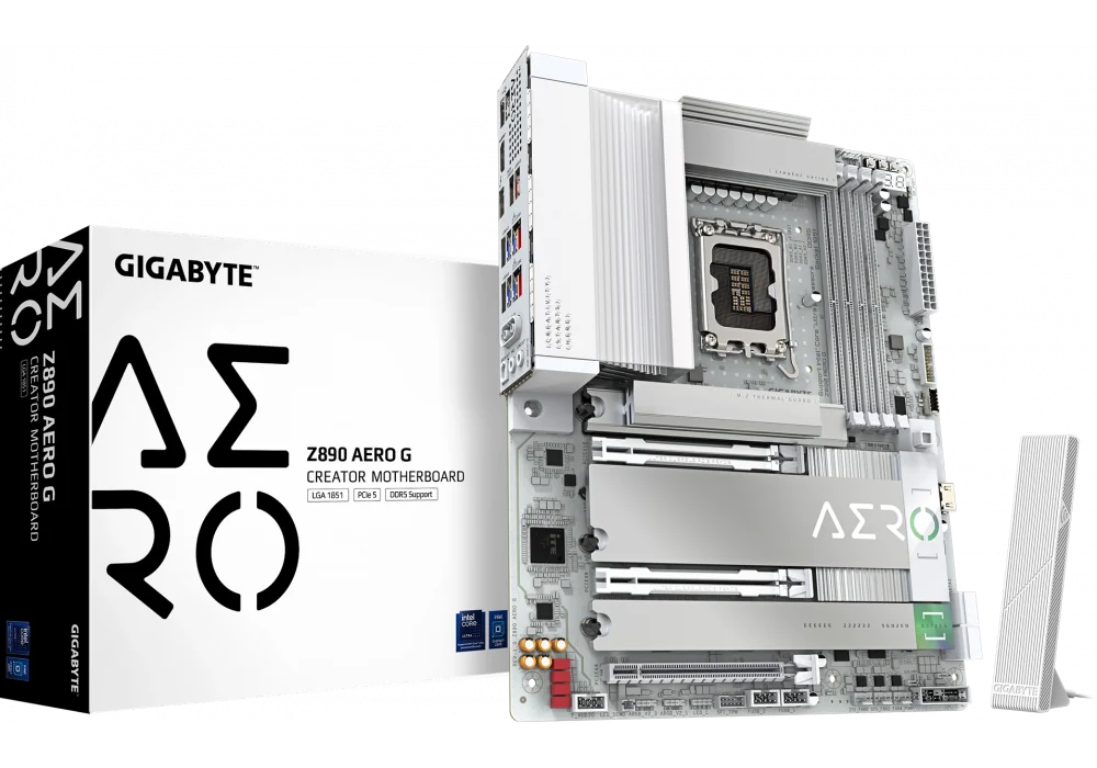 Gigabyte Z890 AERO G WiFi 8800mhz(OC) M.2 1851p ATX Anakart