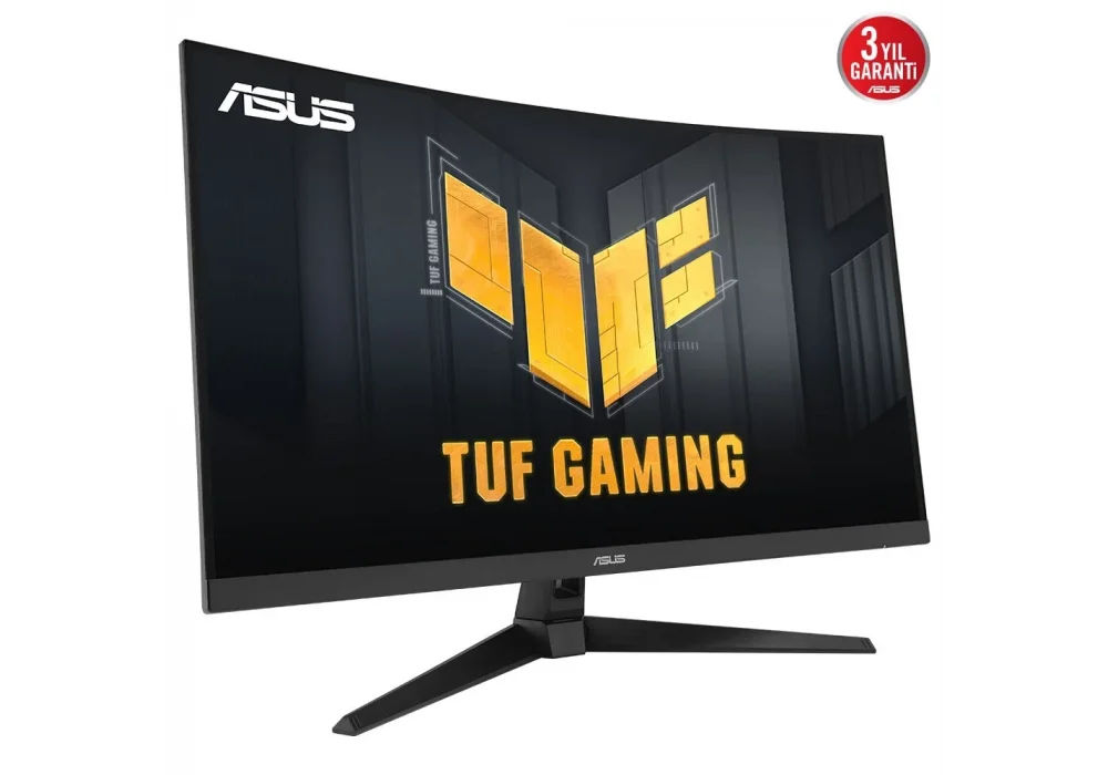 ASUS 31.5 TUF Gaming VG32VQM5B 0.5ms 250Hz HDMI,DisplayPort Adaptive-Sync Fast VA Full HD Curved Gaming Monitör