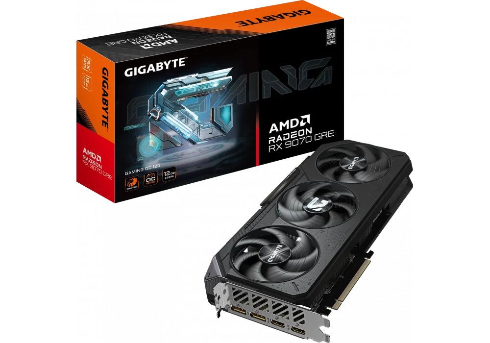 Gigabyte Radeon RX 9070 GRE GAMING OC 12G 12GB GDDR6 192 Bit Ekran Kartı
