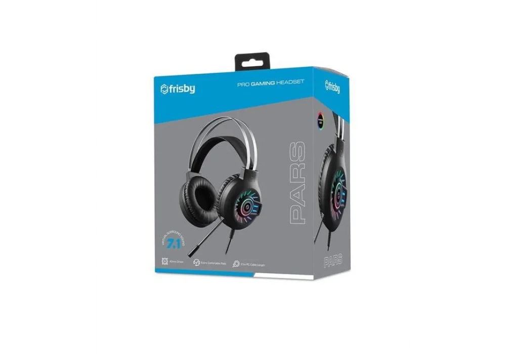 Frisby PARS FHP-G1510B RGB Siyah Sanal 7.1 Surround USB Kablolu Gaming Kulaklık
