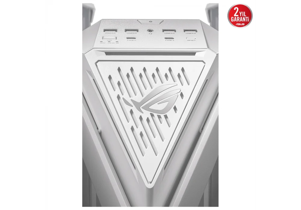 ASUS ROG Hyperion GR701 Tempered Glass ARGB Beyaz USB 3.2 E-ATX Full Tower Kasa