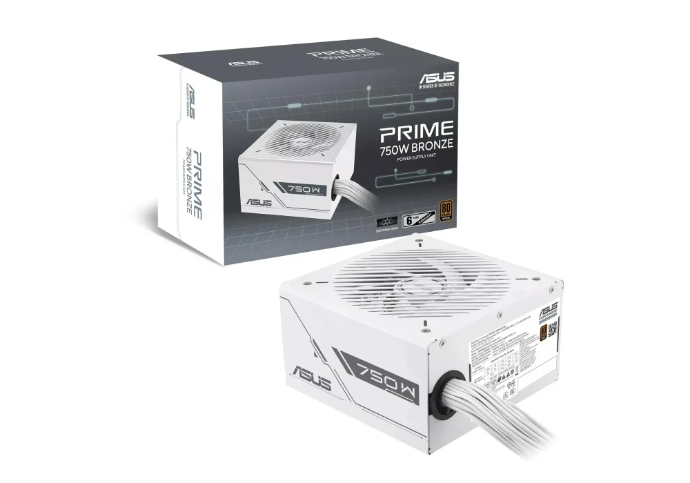 ASUS 750W Prime 750B White 80+ Bronze Güç Kaynağı