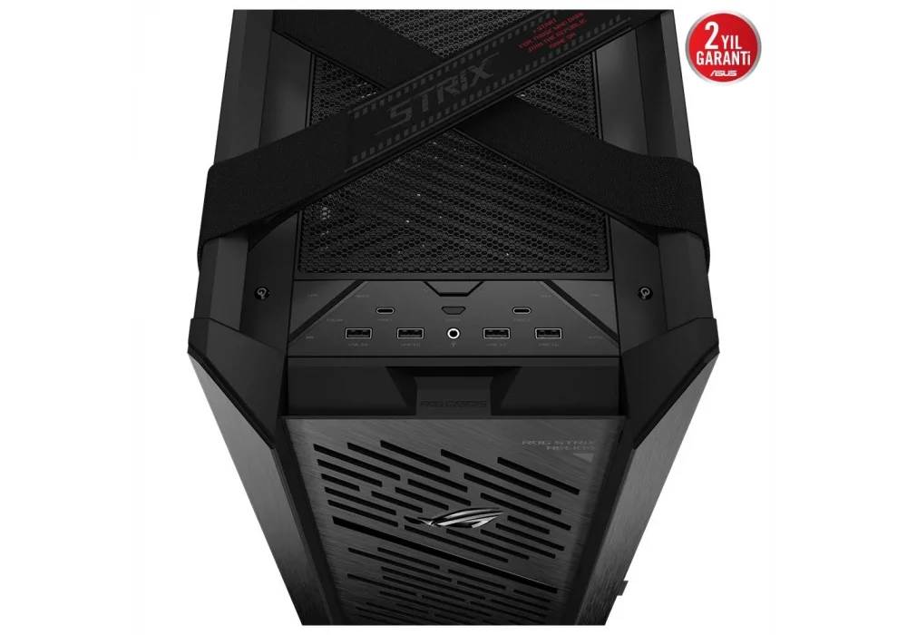ASUS ROG Strix Helios II GX601S Tempered Glass ARGB Siyah USB 3.2 E-ATX Mid Tower Kasa