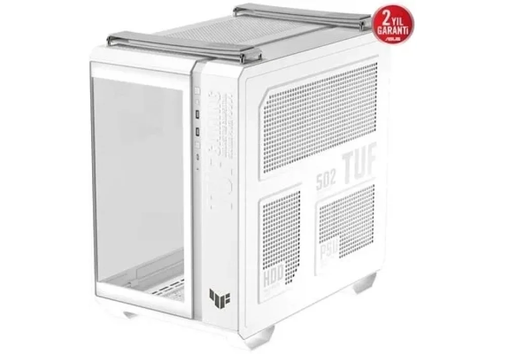 ASUS TUF Gaming GT502 Horizon ARGB Tempered Glass Beyaz USB 3.2 ATX Mid Tower Kasa