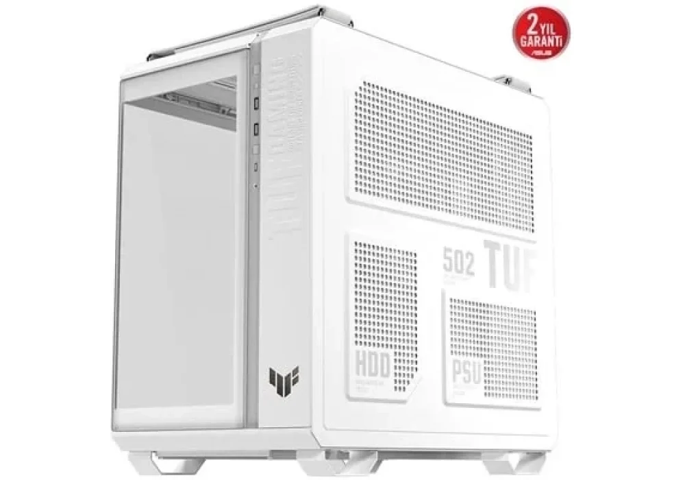 ASUS TUF Gaming GT502 Horizon ARGB Tempered Glass Beyaz USB 3.2 ATX Mid Tower Kasa
