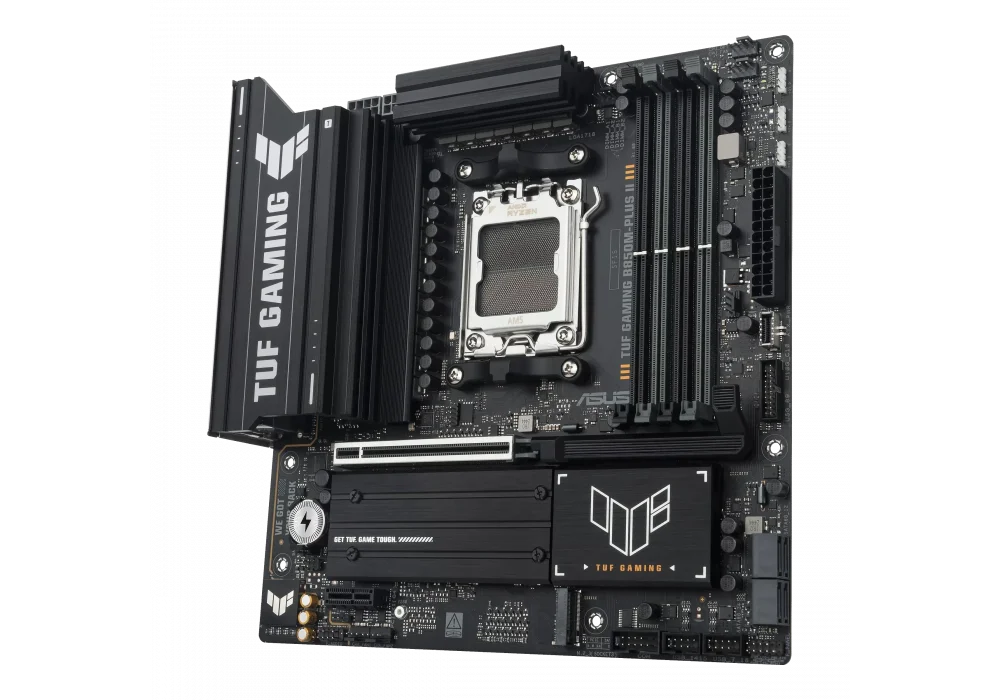 ASUS TUF Gaming B850M-PLUS II 8000mhz(OC) M.2 AM5 mATX DDR5 Anakart