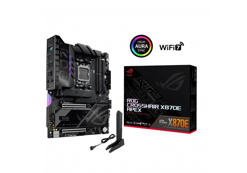 ASUS ROG CROSSHAIR X870E APEX 9600mhz(OC) M.2 AM5 ATX Anakart