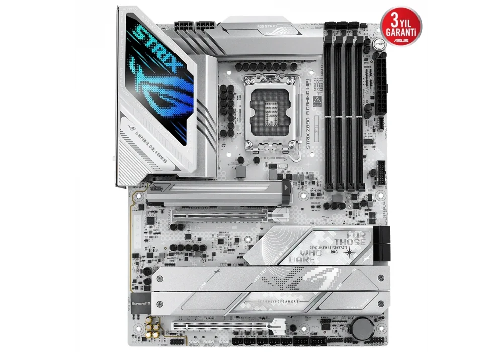 ASUS ROG STRIX Z890-A Gaming WIFI 9066mhz(OC) RGB M.2 1851p ATX DDR5 Anakart