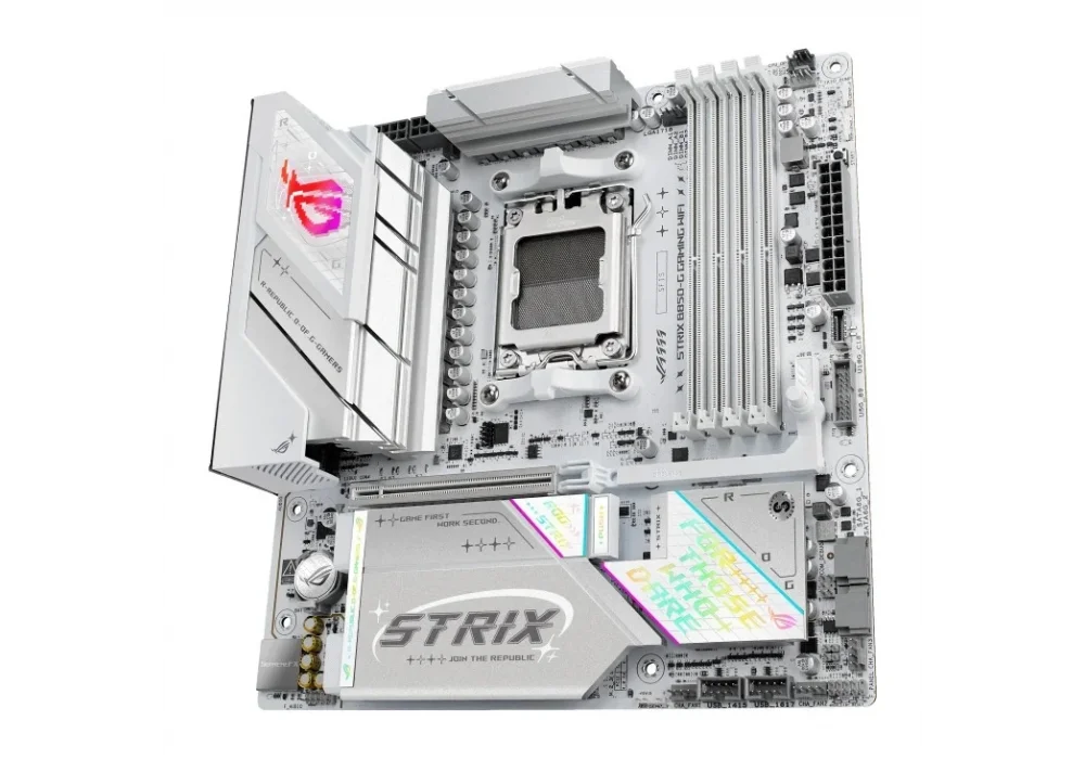 ASUS ROG STRIX B850-G GAMING White WIFI 8000mhz(OC) M.2 AM5 mATX Anakart
