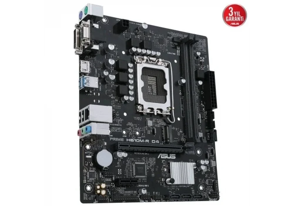ASUS PRIME H610M-R D4 DDR4 3200 MT/s M.2 LGA1700 mATX Anakart