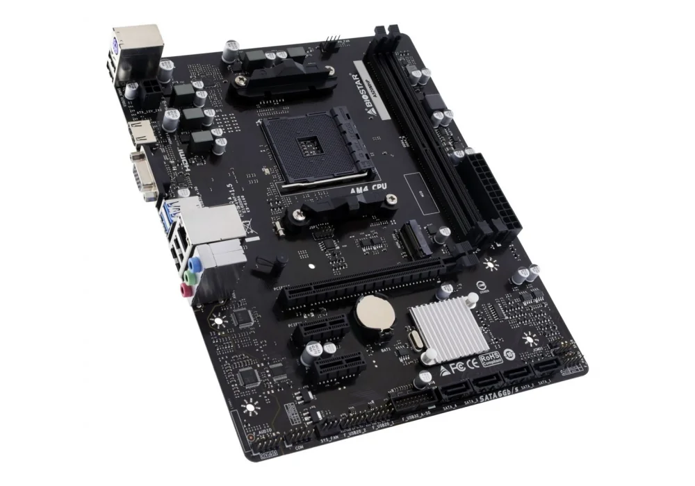 Biostar A520MHP 2.0 4400mhz(OC) M.2 AM4 mATX Anakart