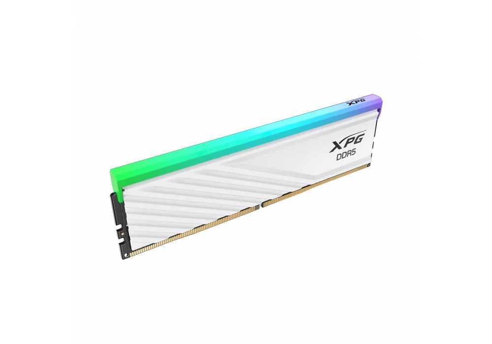 XPG 48GB(2x24) Lancer Blade Beyaz RGB 6400Mhz CL32 DDR5 EXPO Ram (AX5U6400C3224G-DTLABRWH)