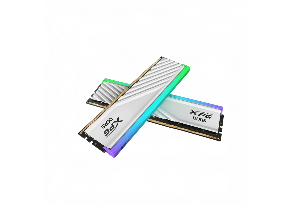 XPG 32GB(2x16) Lancer Blade Beyaz RGB 6400Mhz CL32 DDR5 EXPO Ram (AX5U6400C3216G-DTLABRWH)